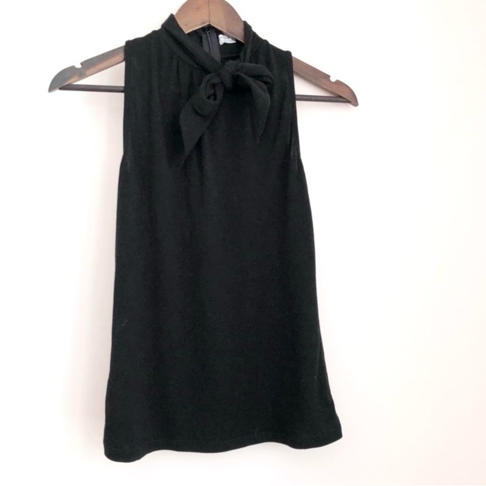 Zara Tie Neck Sleeveless Top